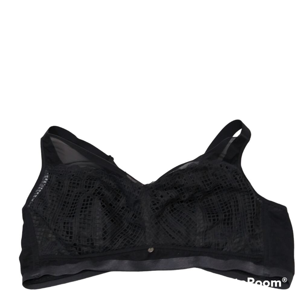 by Korea Gray Mesh Lace Bra Size XXL